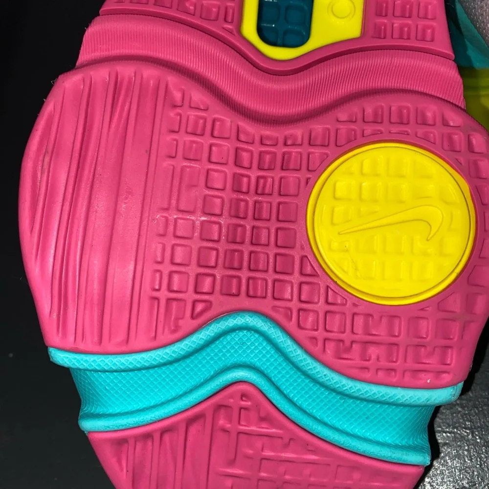 Nike Women's Training Shoes - Gray, Teal, Pink, Yellow